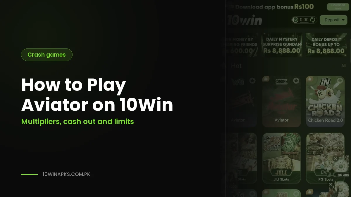 How to Play Aviator on 10Win
